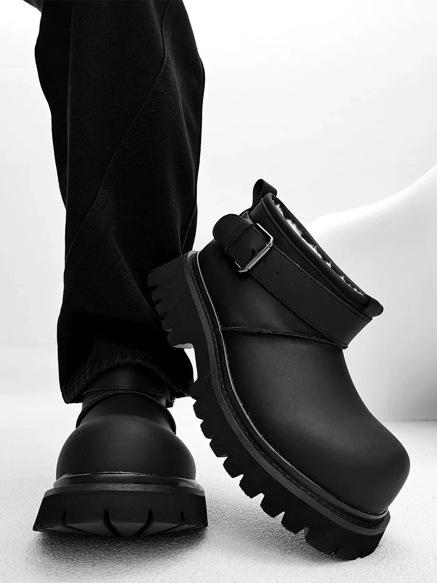 Obsidian Forge Buckle Boots