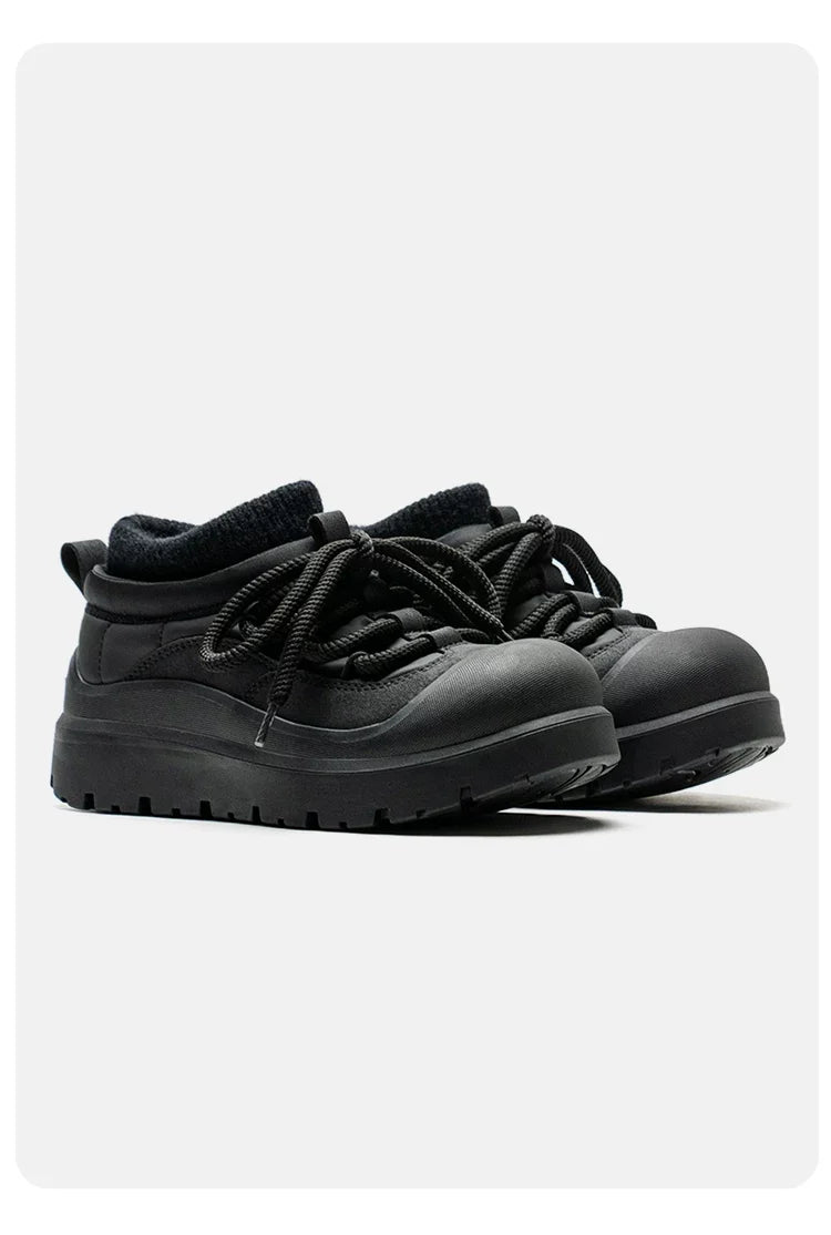 Alpine Grip Fleece-Lined Platform Sneakers