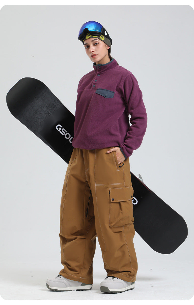 Summit Cargo Snow Pants - Ultimate Comfort and Storage for Snowboarding