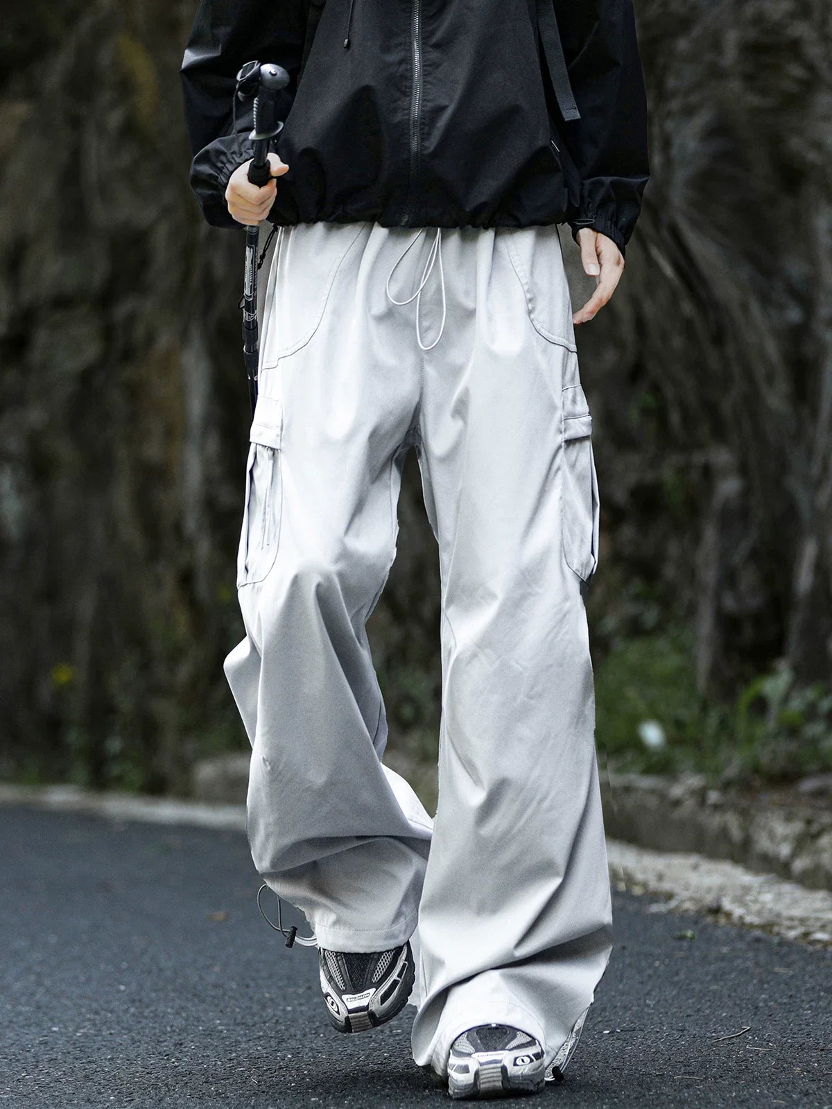 Glacier Trail Quick-Dry Wide-Leg Cargo Pants