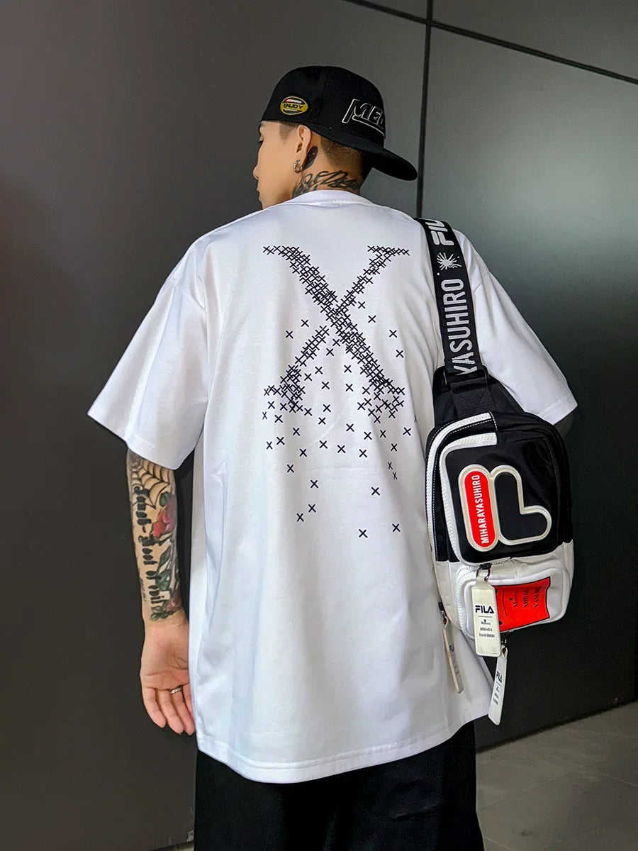 Crossfade Pixel‑X Graphic Tee