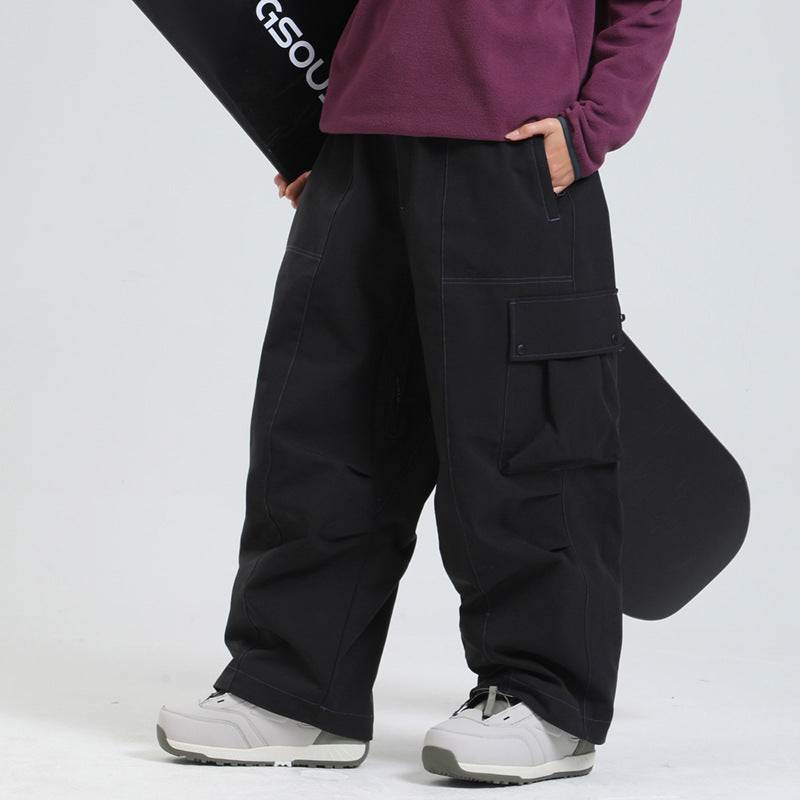Summit Cargo Snow Pants - Ultimate Comfort and Storage for Snowboarding
