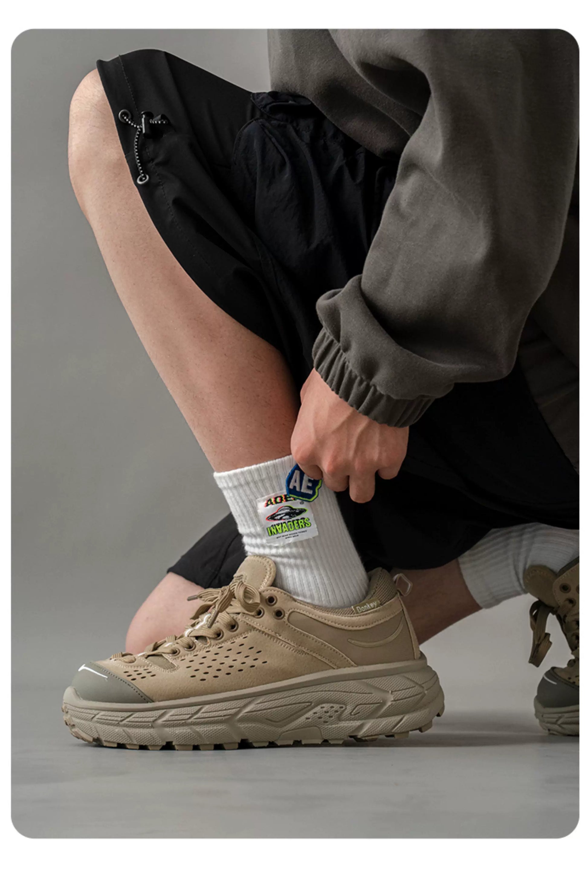 Sandstone Ridge Chunky Trail Sneakers - Skipkicks