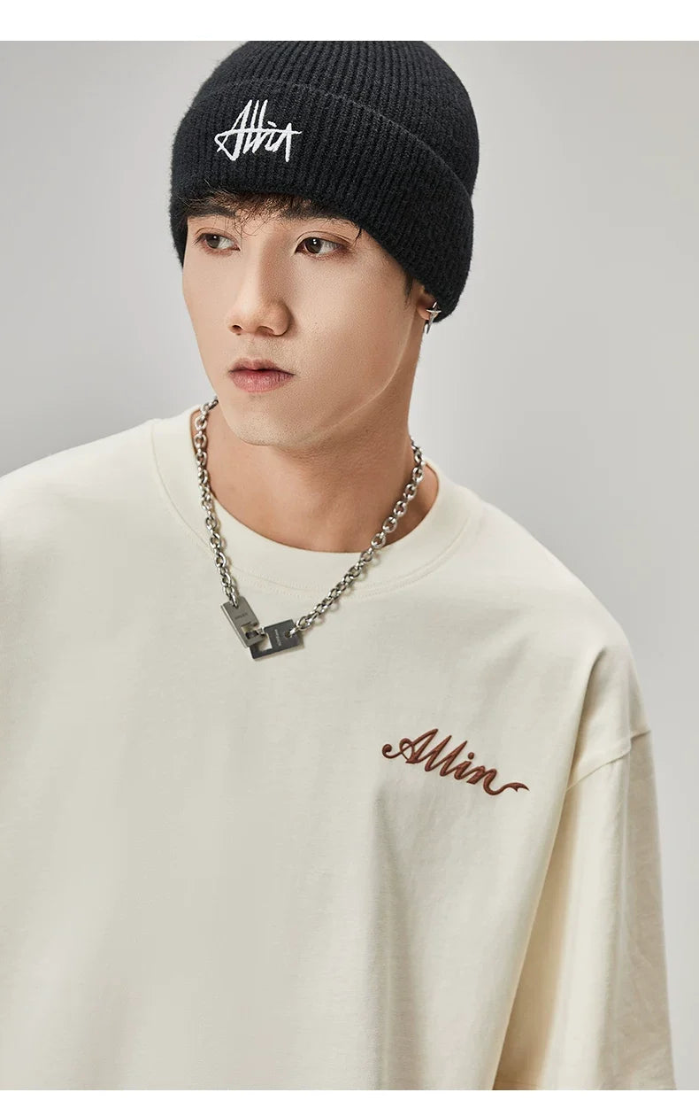 Heritage Script Graphic Oversized Tee