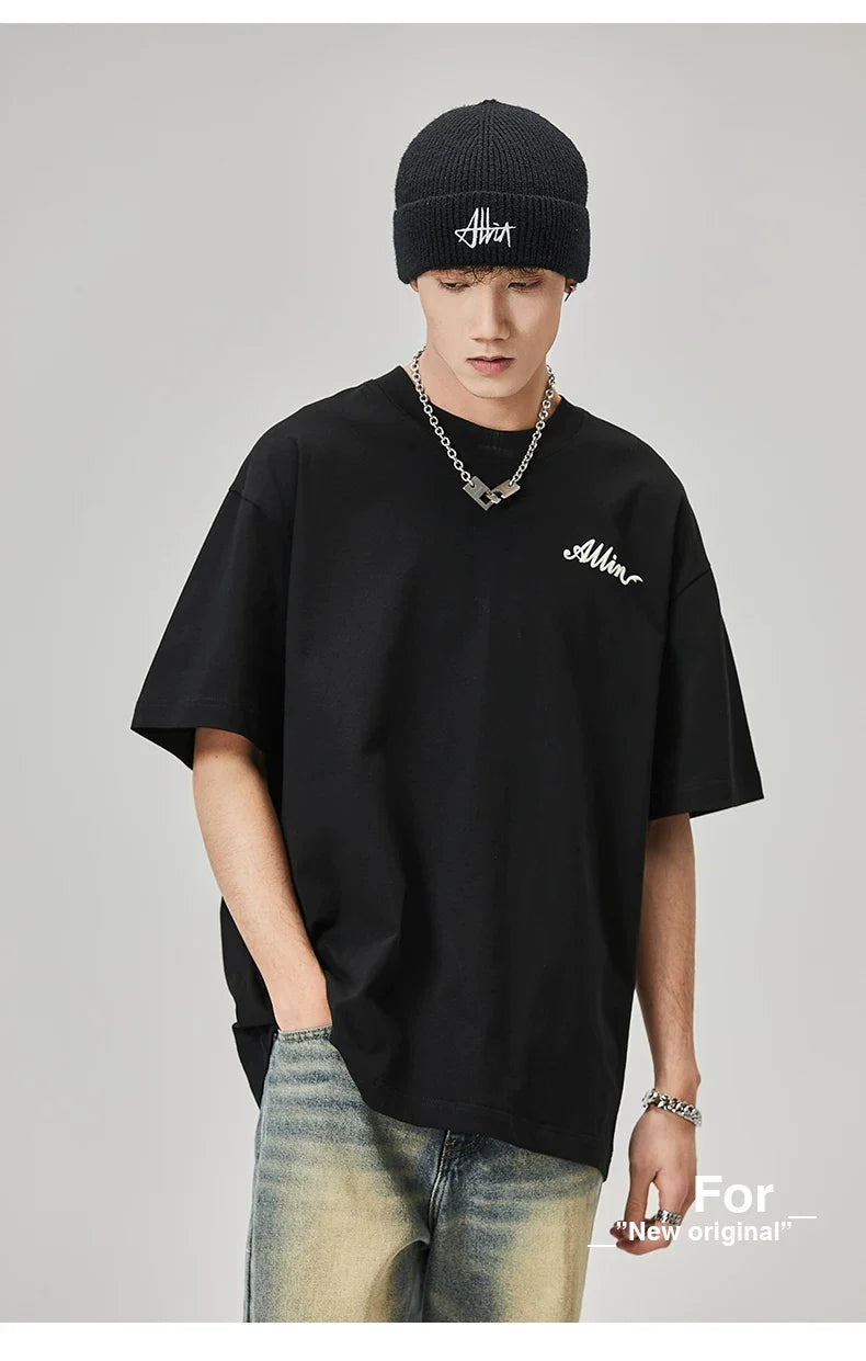 Heritage Script Graphic Oversized Tee