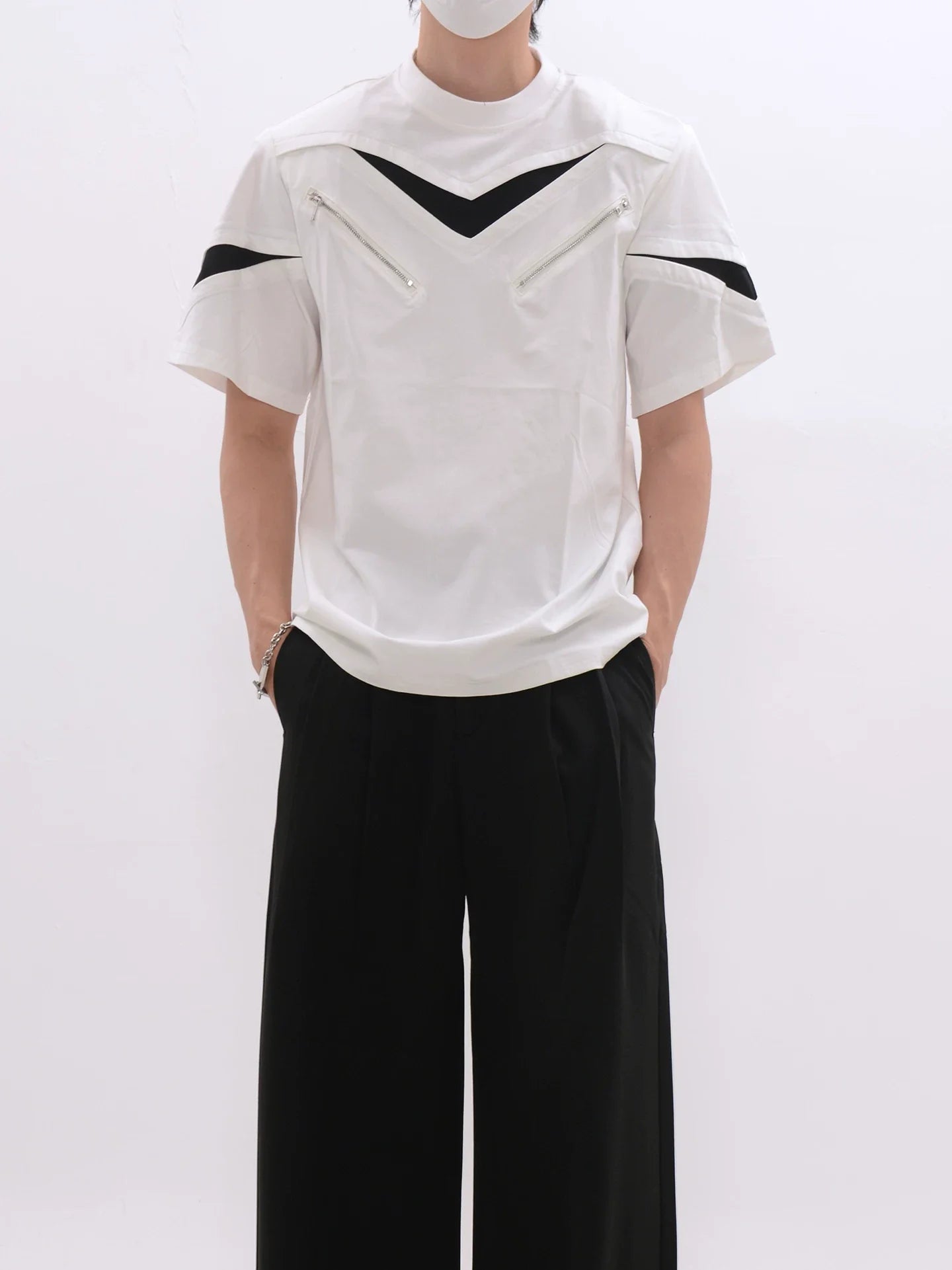 Vector Zip Panel Tee