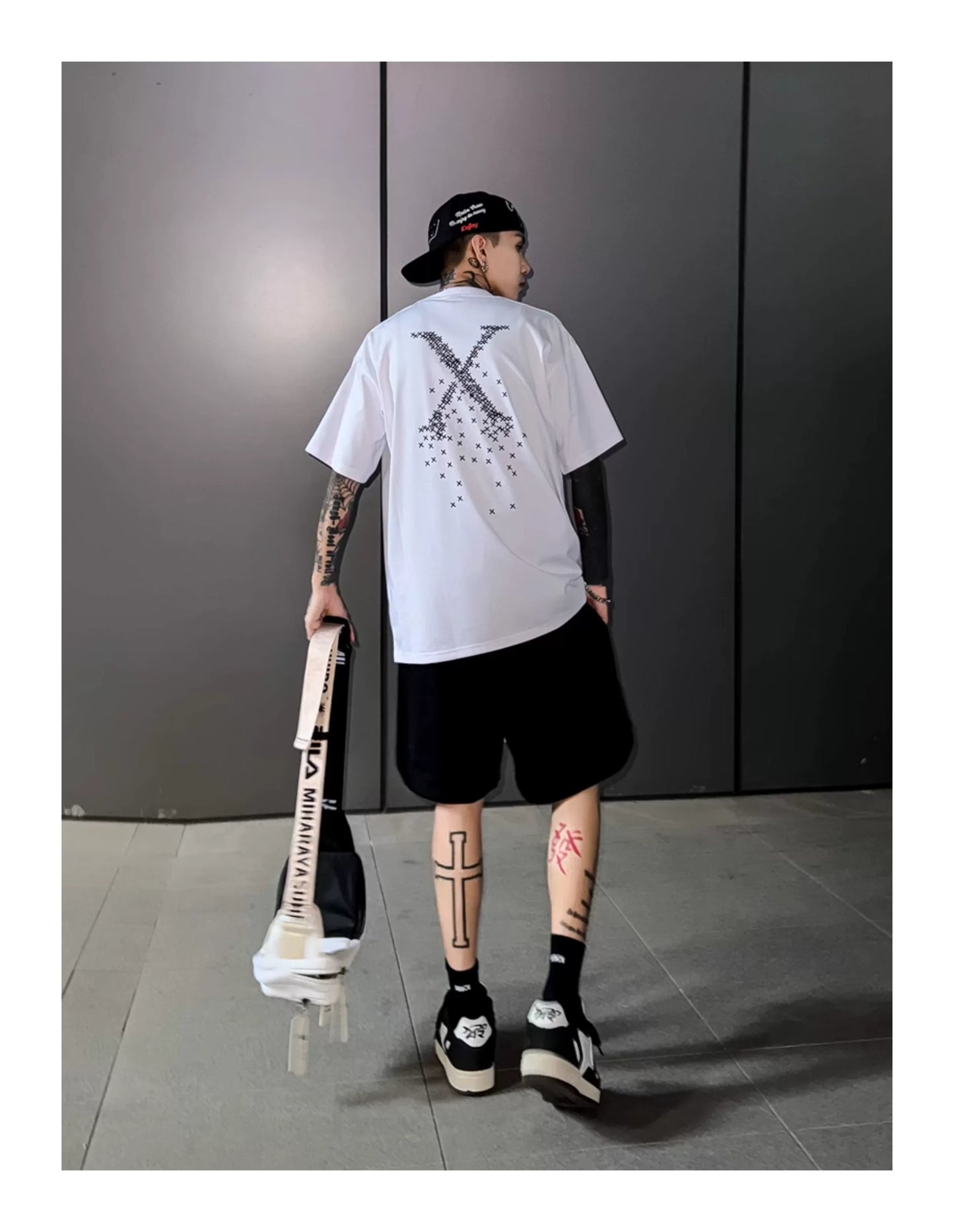 Crossfade Pixel‑X Graphic Tee