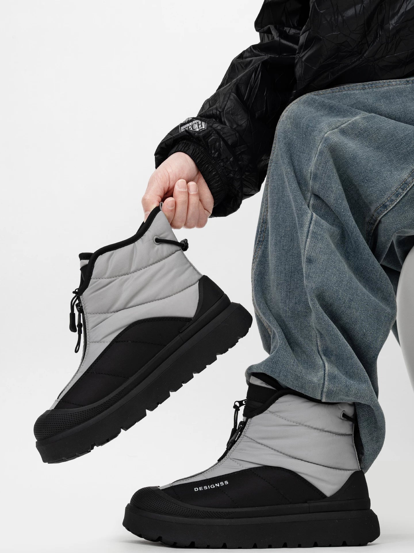 Polar Flux Zip-Up Snow Boots