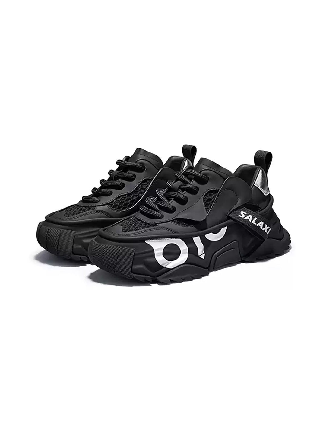 Black OWL 3.0 Platform Sneakers - Skipkicks