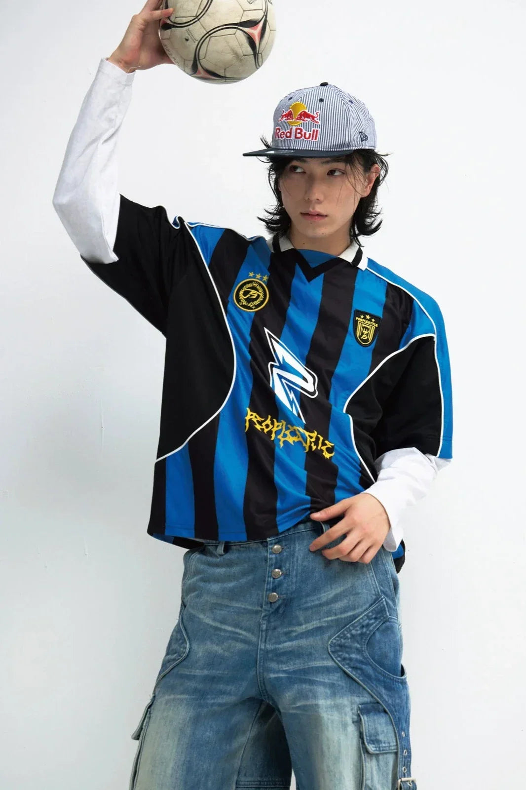 Men's Quick-Dry Color-Block Long-Sleeve T-Shirt