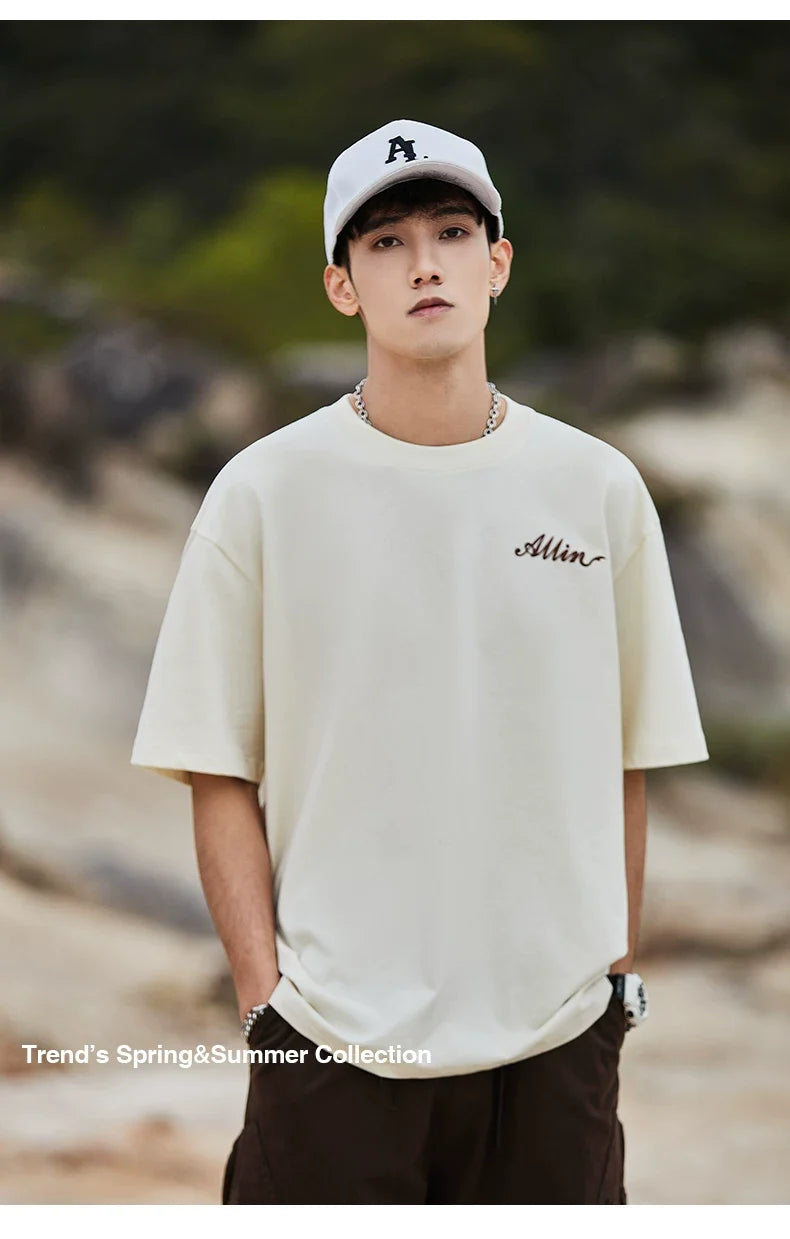 Heritage Script Graphic Oversized Tee