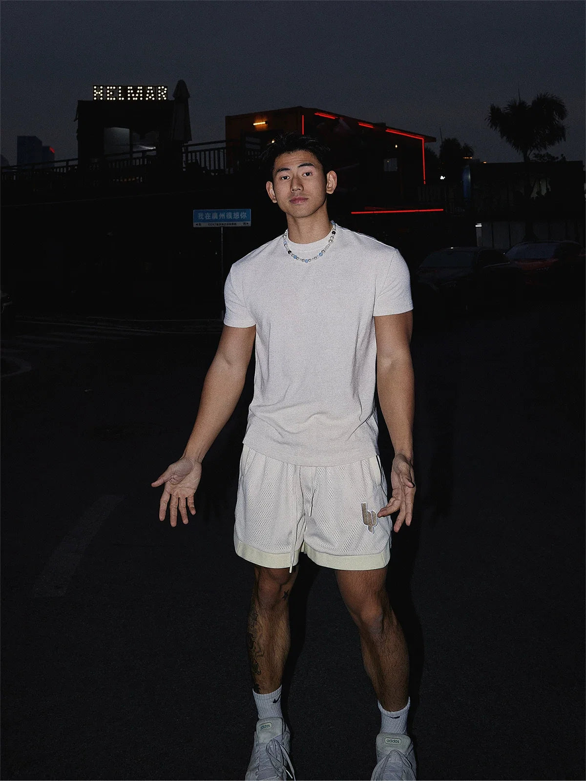 Moonlit Minimal Jersey Tee