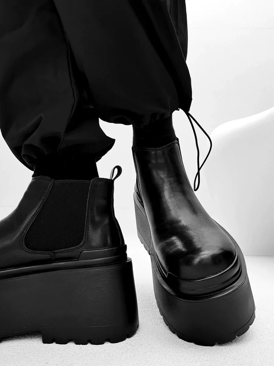 Midnight Monolith Tower Boots - Skipkicks