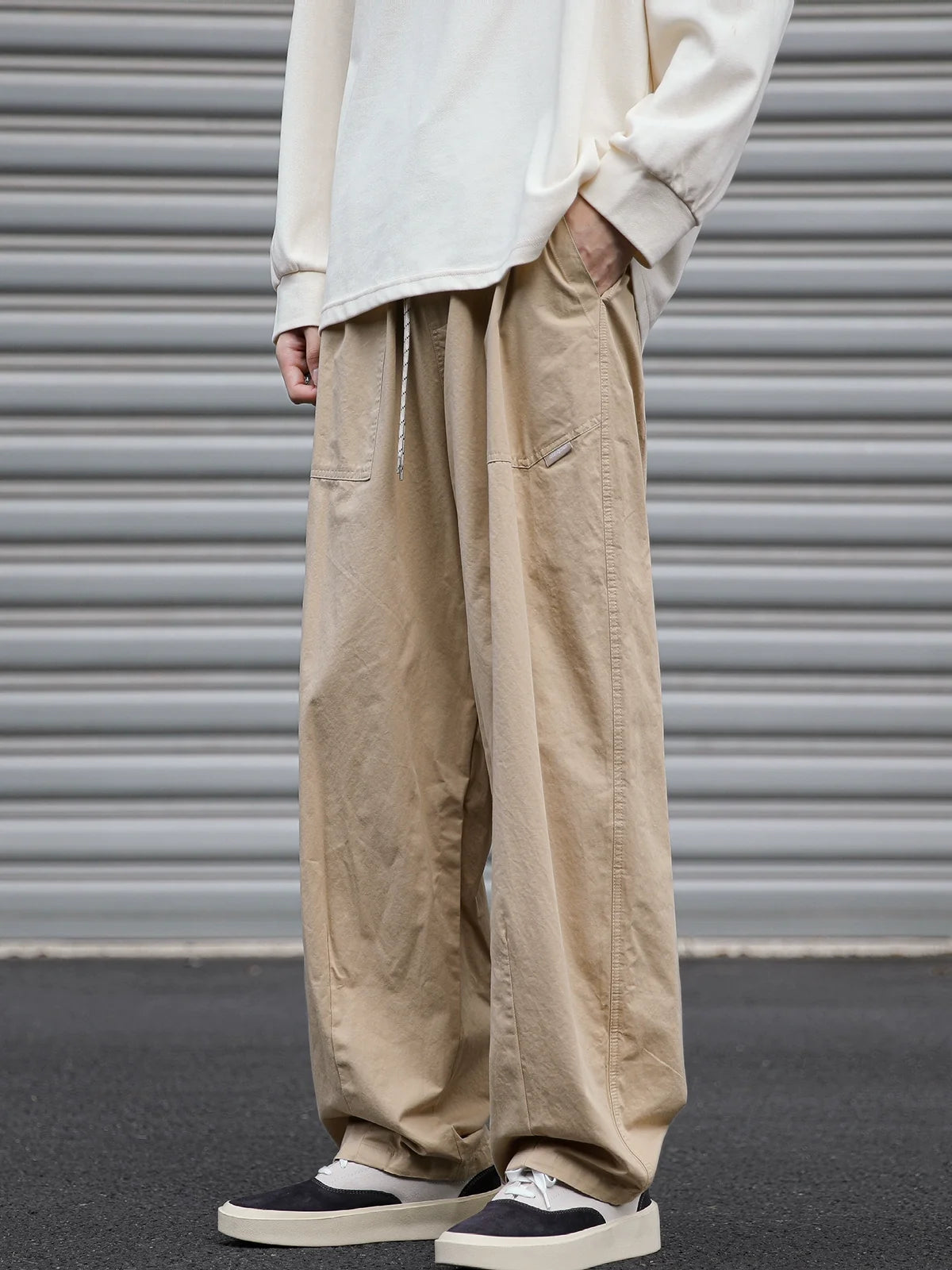 Loose Fit Utility Cargo Pants