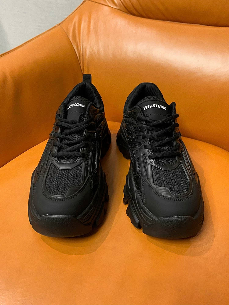 Obsidian Surge Hyper-Stack Sneakers - Skipkicks