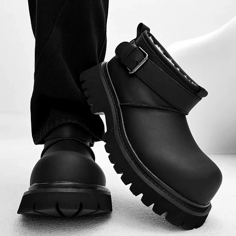 Obsidian Forge Buckle Boots