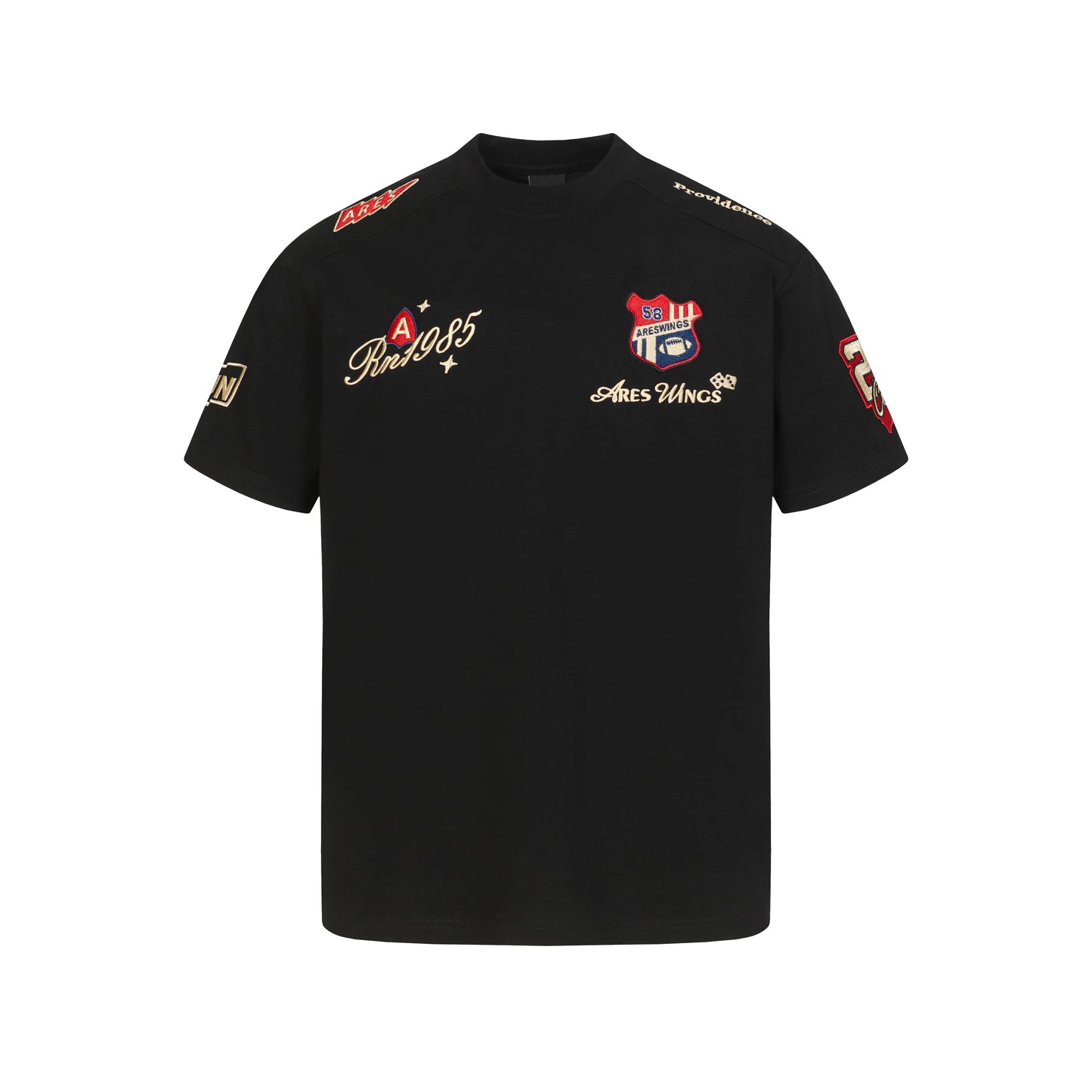 Ares Wings Racing Crest Tee
