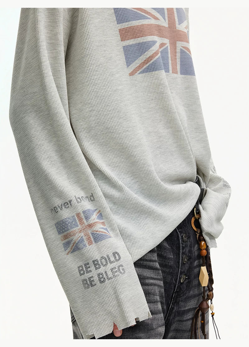Union Wave Waffle Long-Sleeve Tee