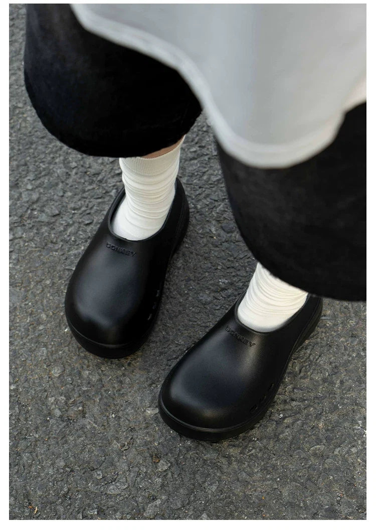 Midnight Wave Platform Clogs - Skipkicks