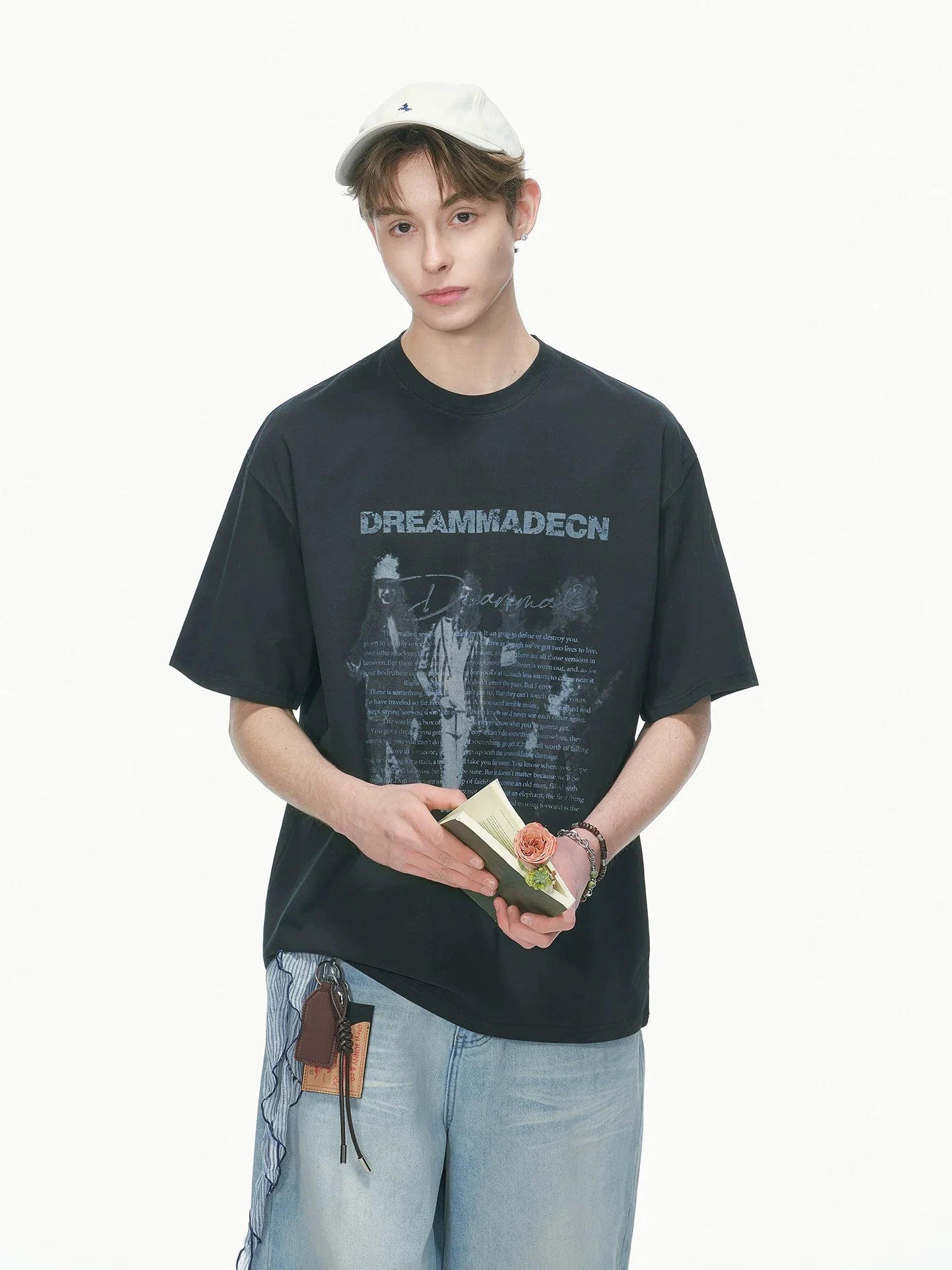 Dream Print Oversized Tee