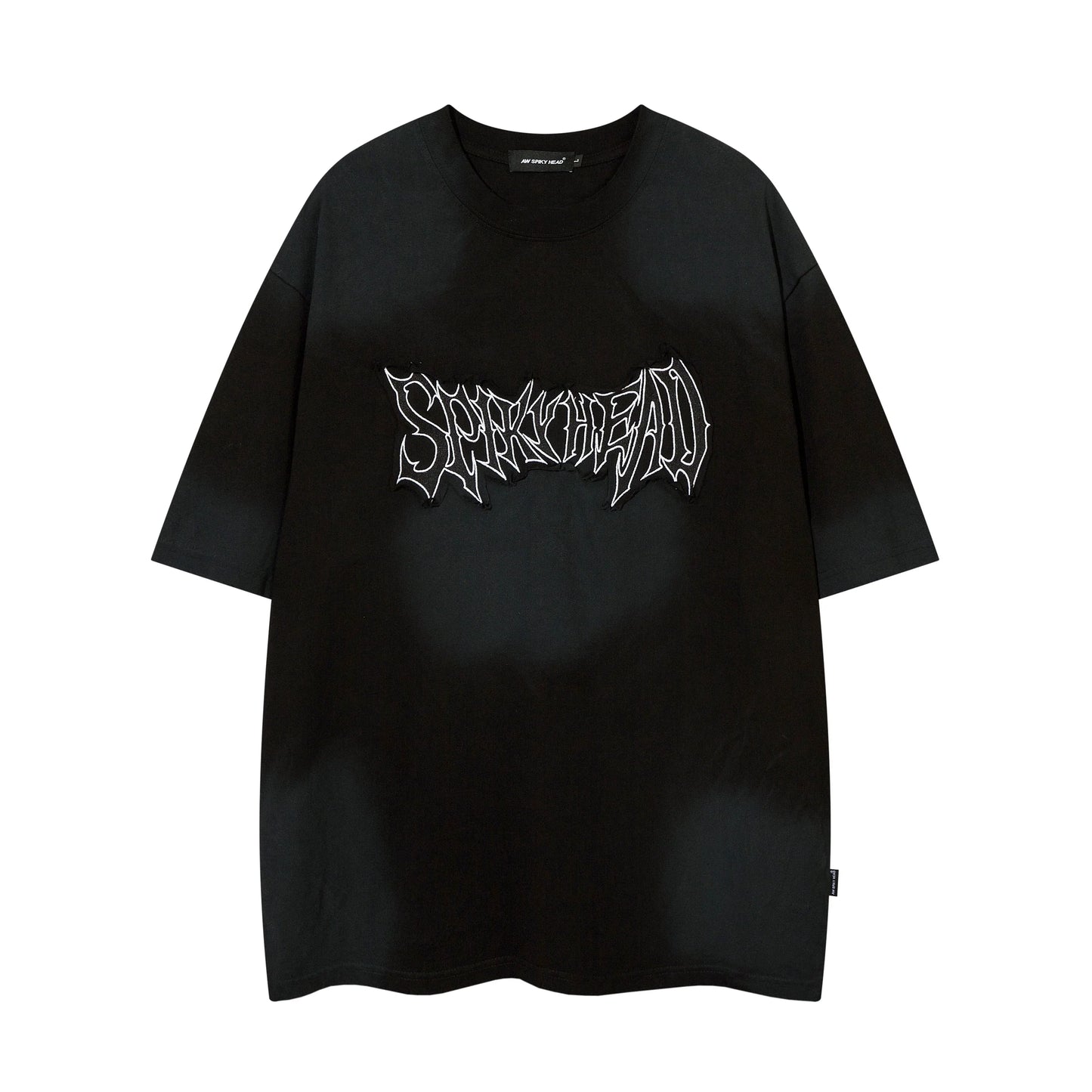 Men's Graphic Letter-Print Washed Short-Sleeve Tee