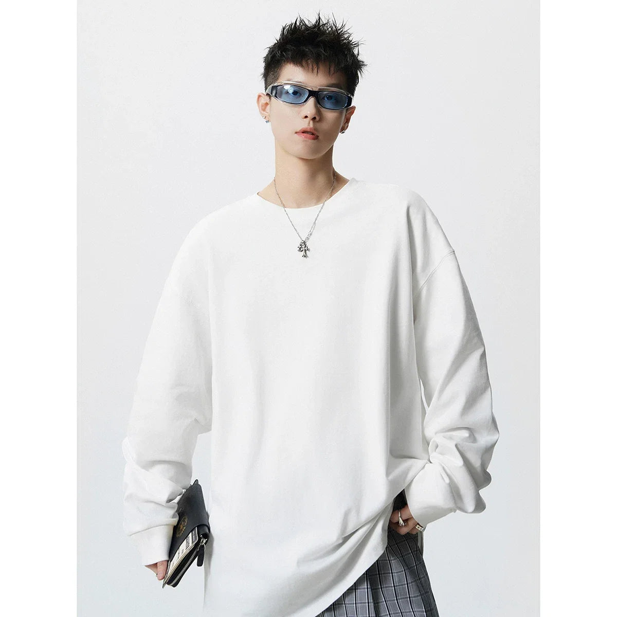 Cloudline Oversized Long-Sleeve Tee