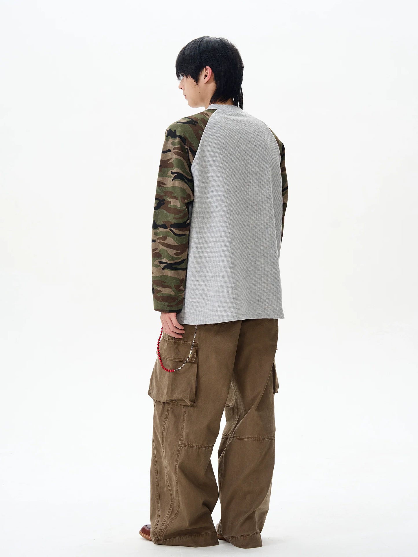 Camo Forces Varsity Henley