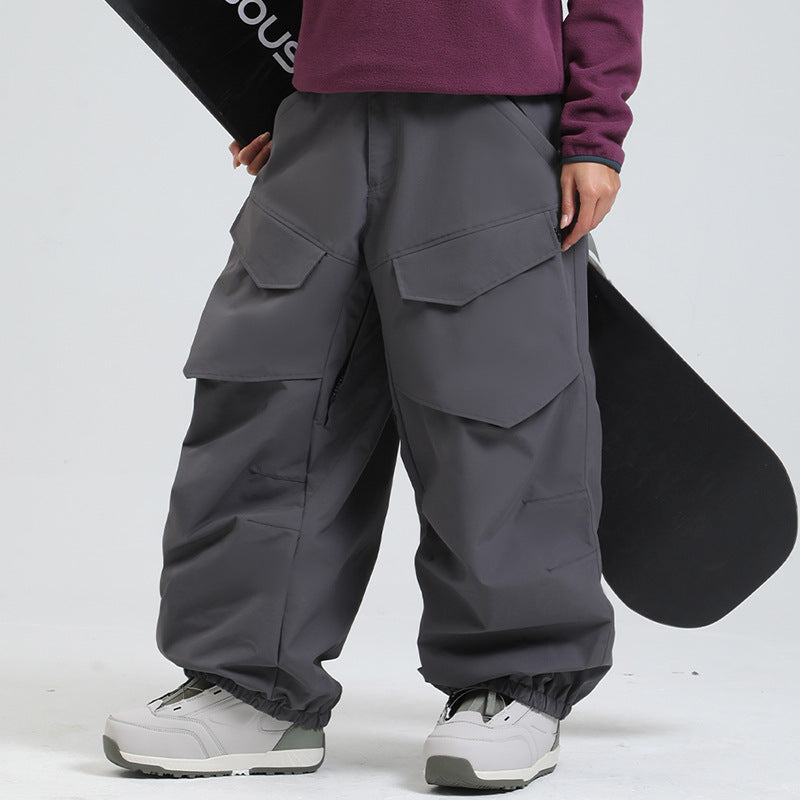 Overload Cargo Snow Pants - Unmatched Comfort & Storage for Snowboarding