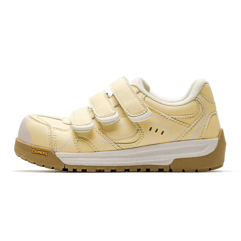 EuroPack Triple‑Strap Color Sneakers - Skipkicks