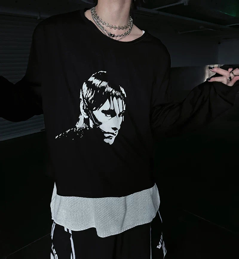 Vivid Void Portrait Longsleeve Tee