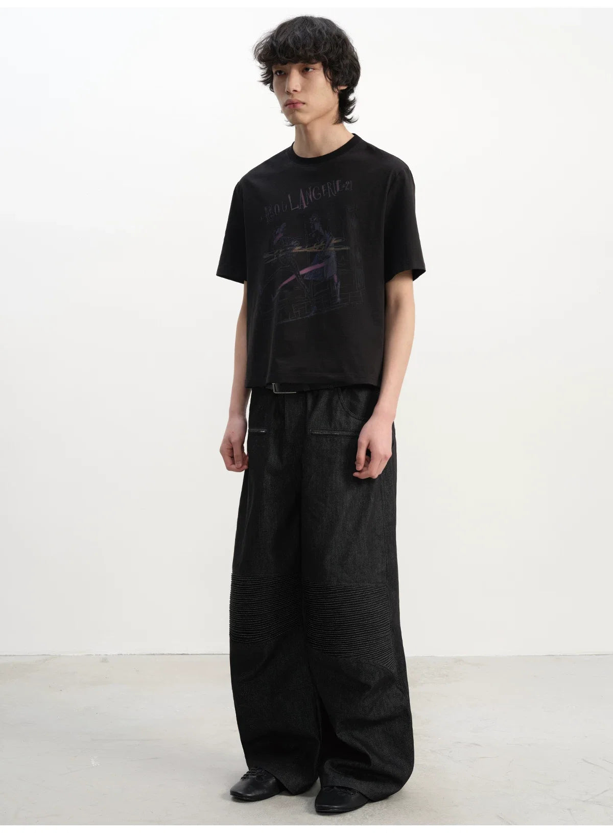 Abstract Ballet Sketch Graphic Tee