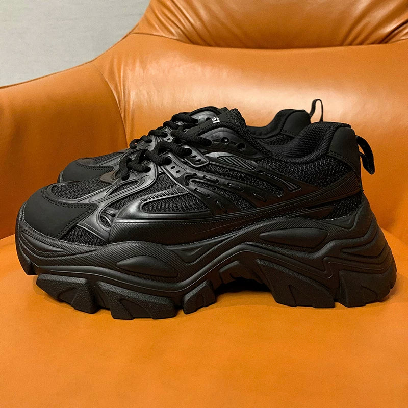 Obsidian Surge Hyper-Stack Sneakers - Skipkicks