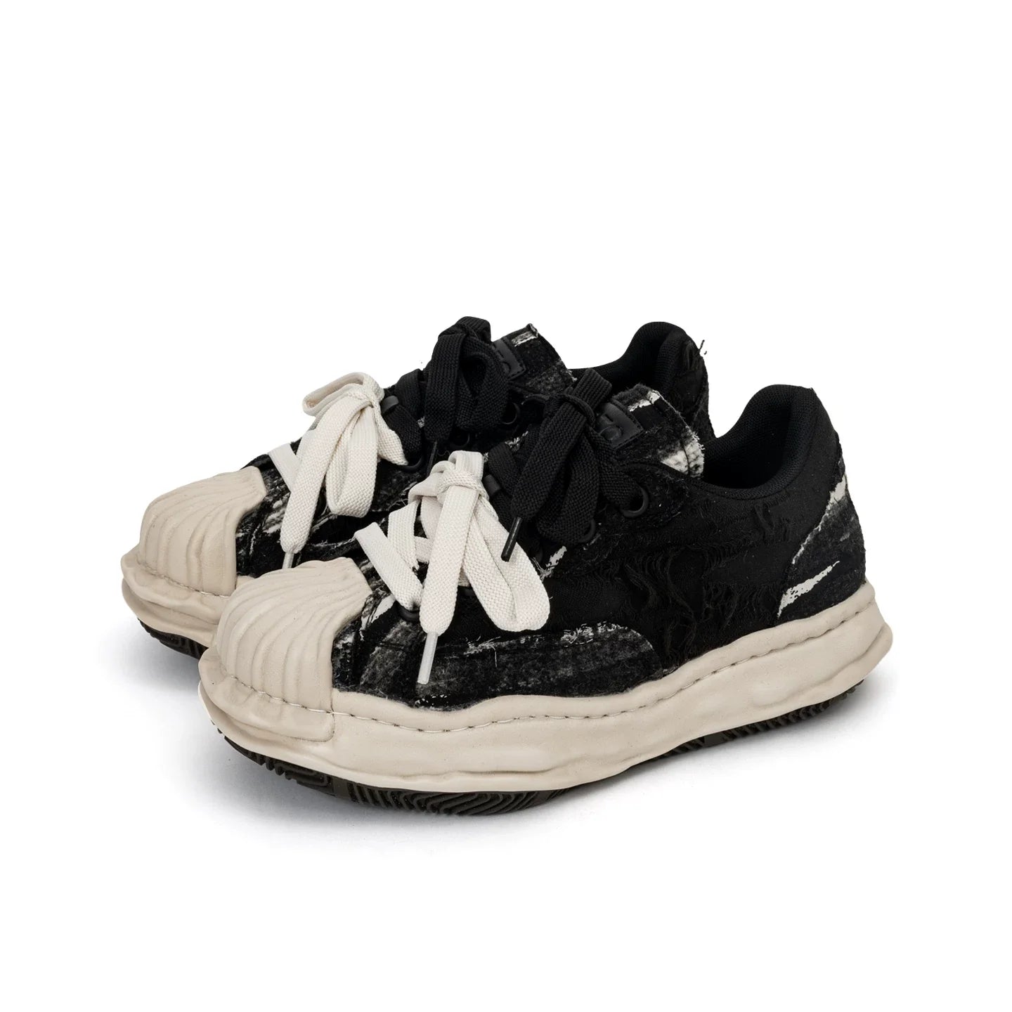 Ashen Rift Double-Lace Sneakers - Skipkicks