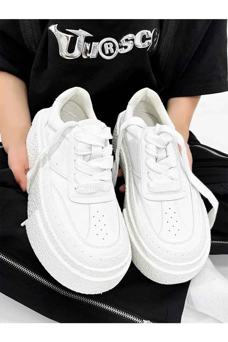 Chunky Textured Sole Sneakers