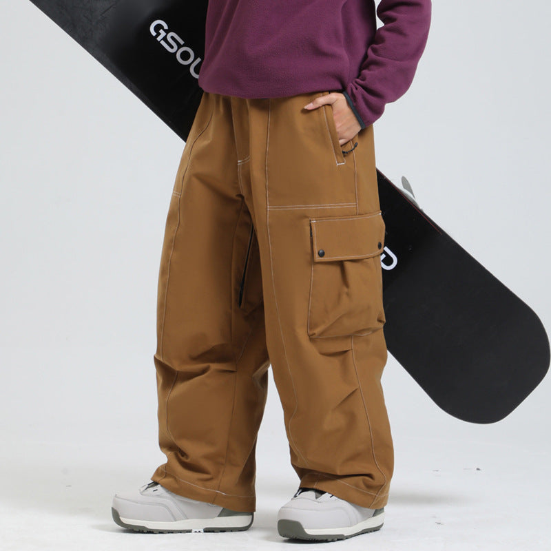 Summit Cargo Snow Pants - Ultimate Comfort and Storage for Snowboarding
