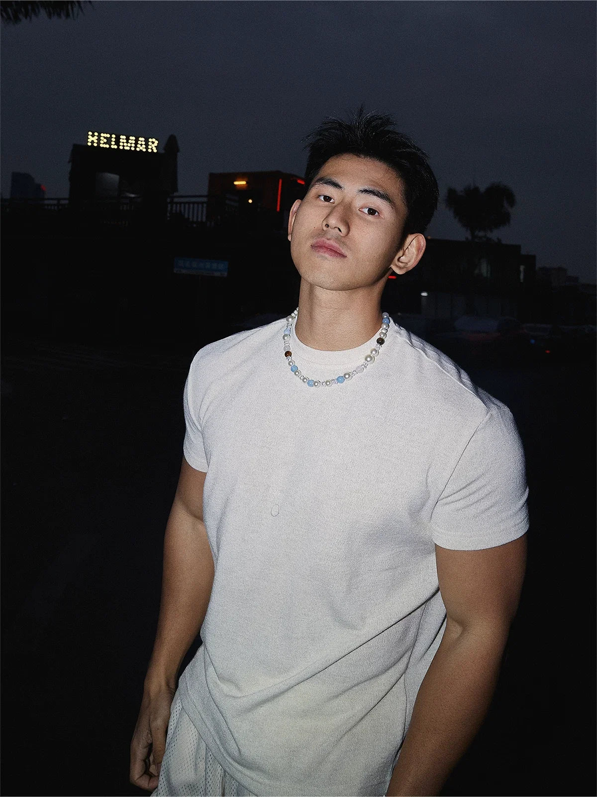 Moonlit Minimal Jersey Tee
