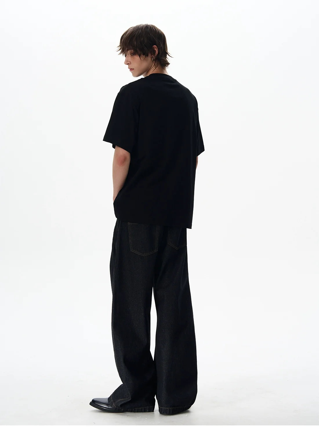 Graphic Stripe Patchwork Tee