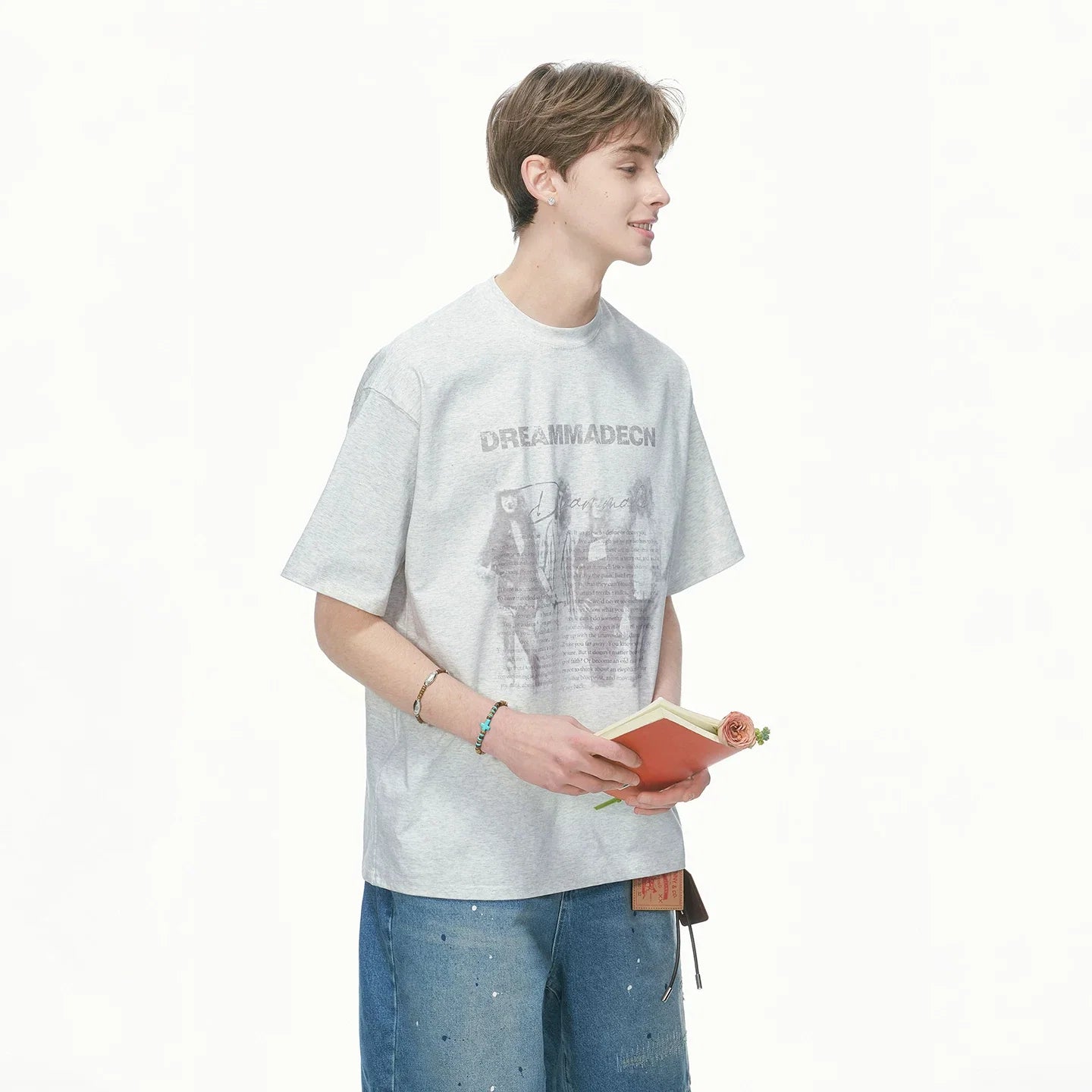 Dream Print Oversized Tee