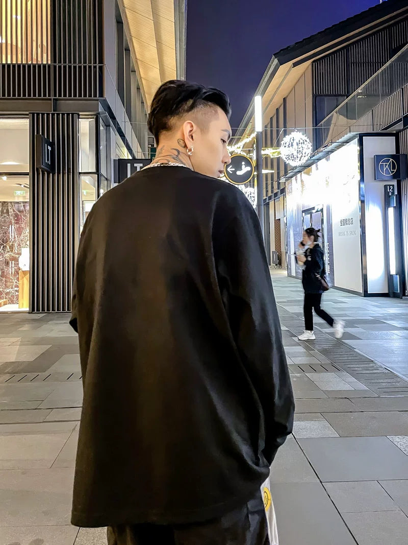 Essential Oversized Long‑Sleeve Tee