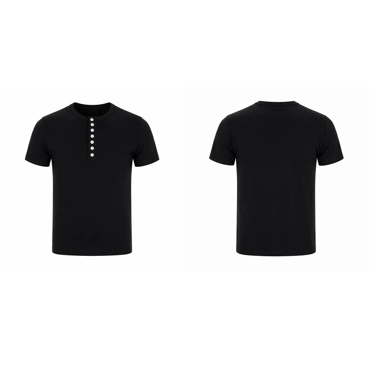 Essential Button Henley Tee