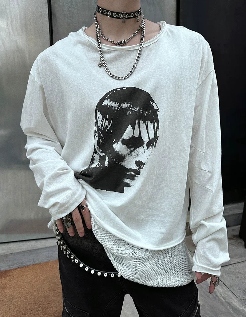 Vivid Void Portrait Longsleeve Tee