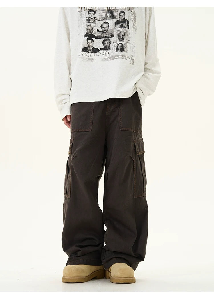 Wide-Leg Cargo Shorts and Pants