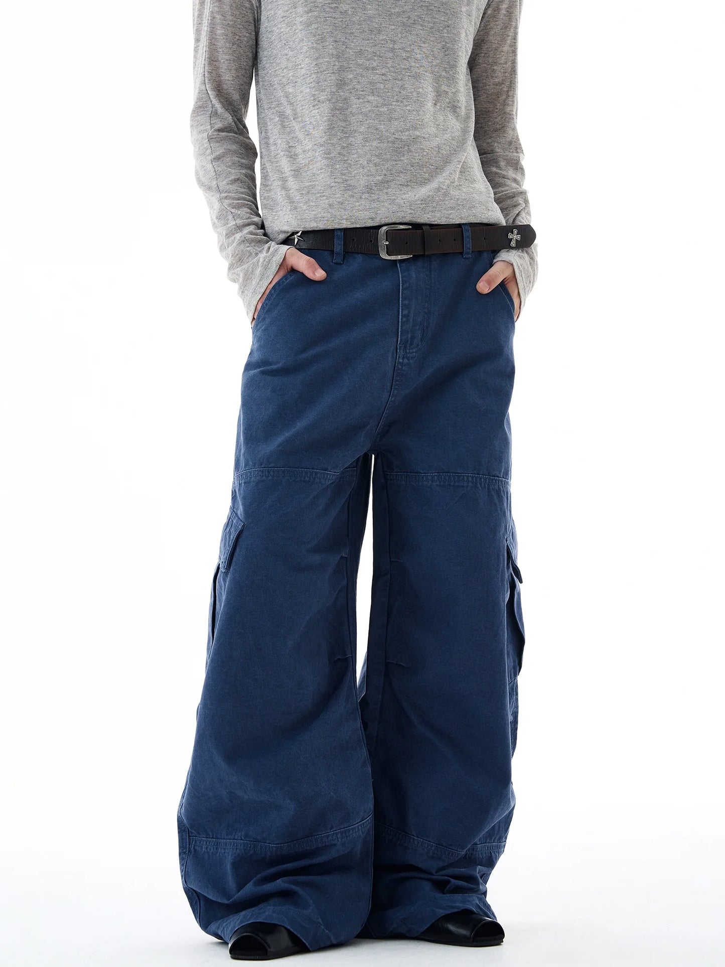 Tidal Drift Wide Cargo Pants