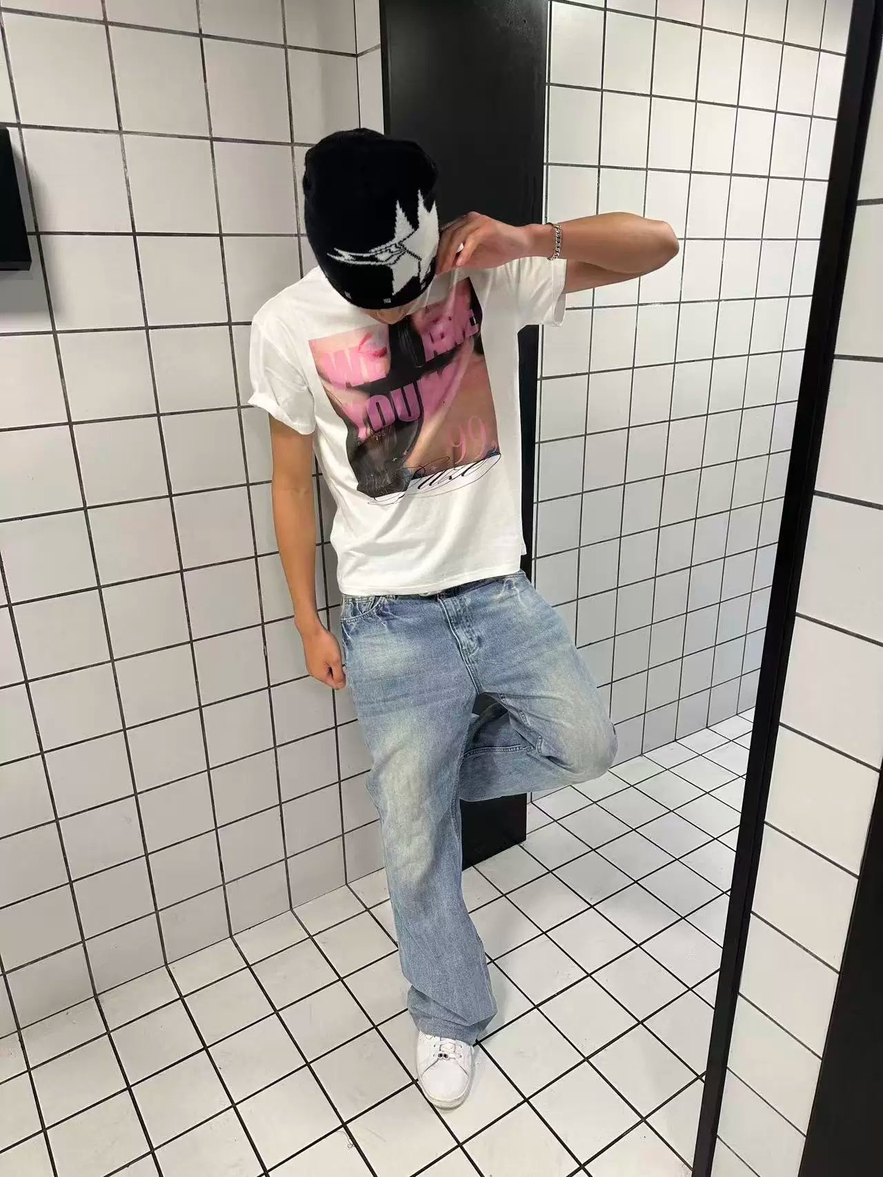 We Are Young Pink Graphic Tee