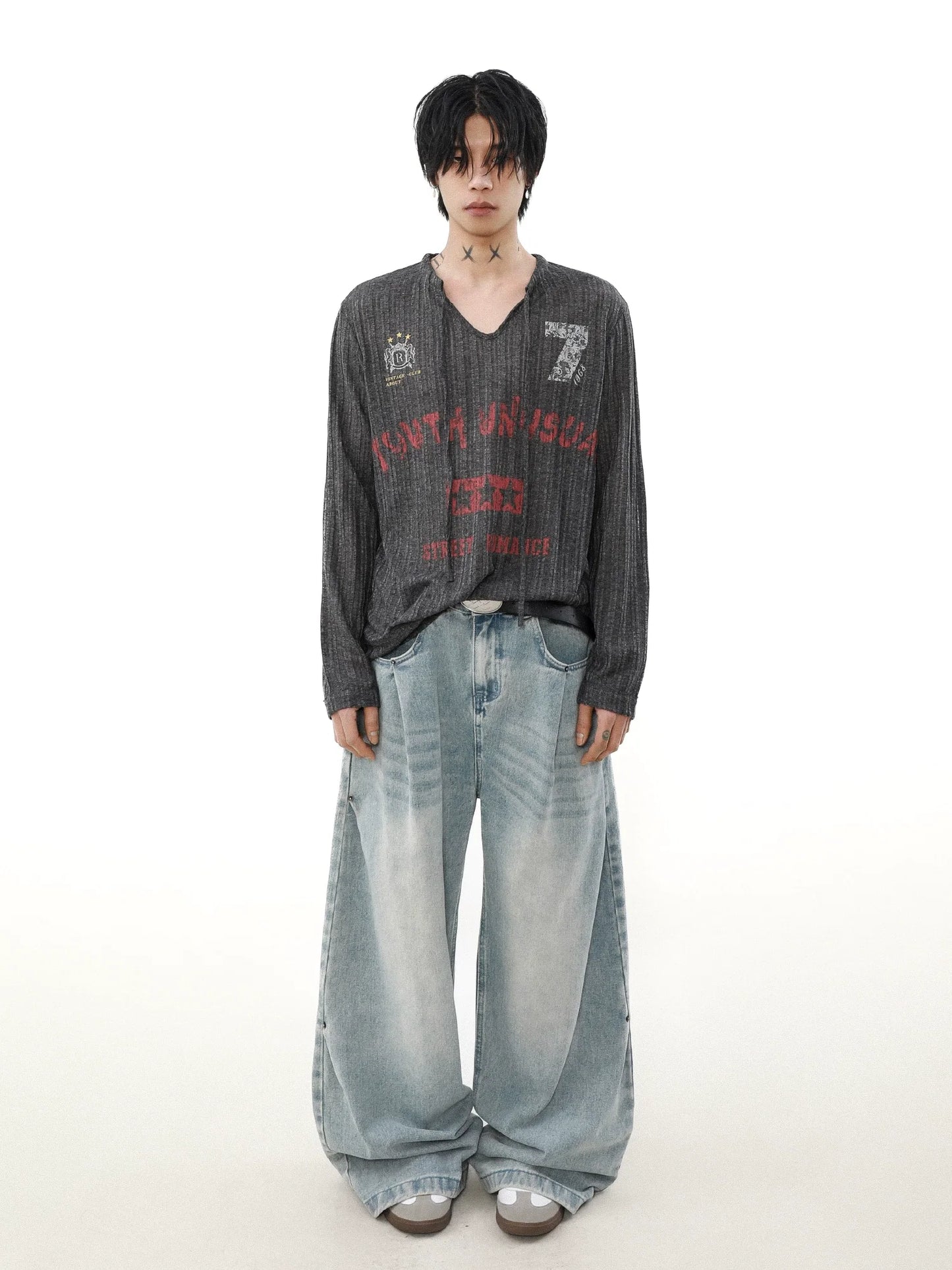 Grunge Street Runner Knit Top