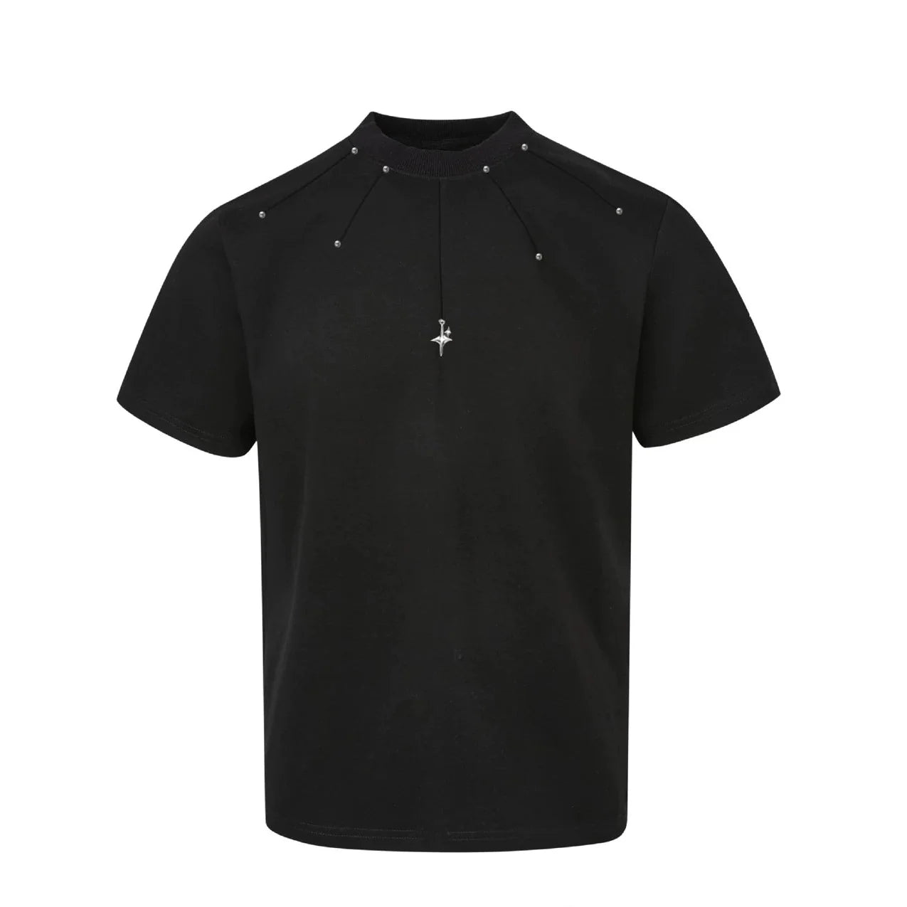 Halo Tether Studded Pendant Tee