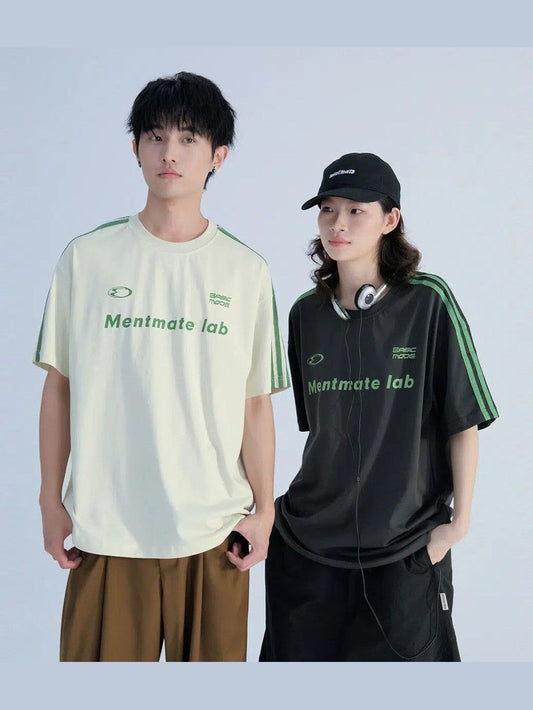 Casual T-Shirt With Contrast Detail