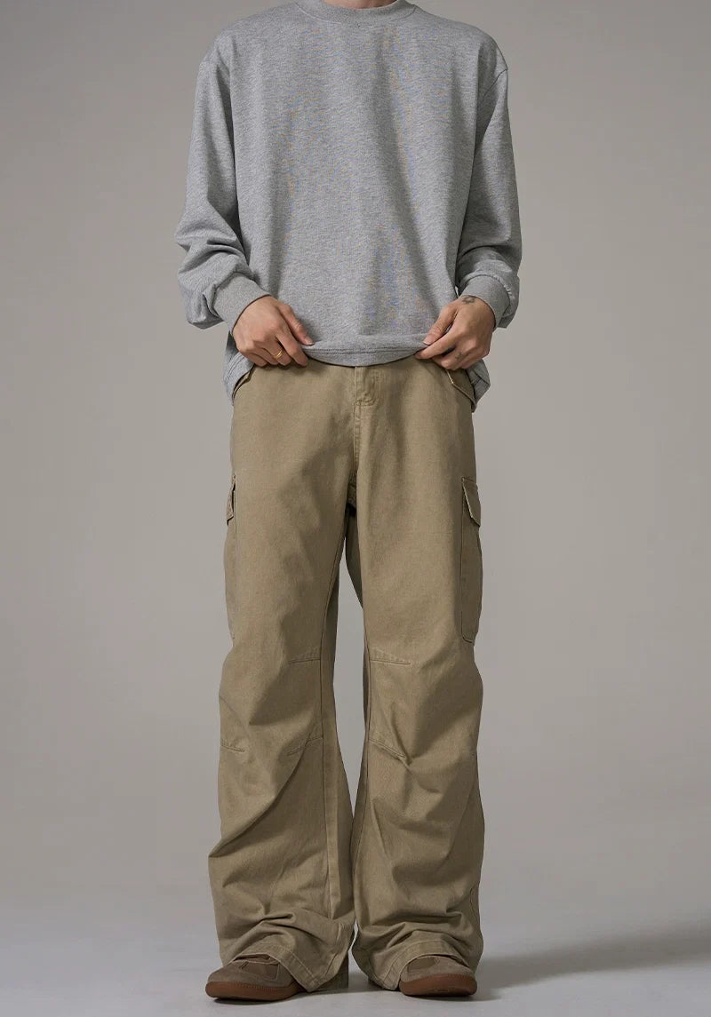 Dust Trail Wide Cargo Pants - Effortless Style Meets Comfort