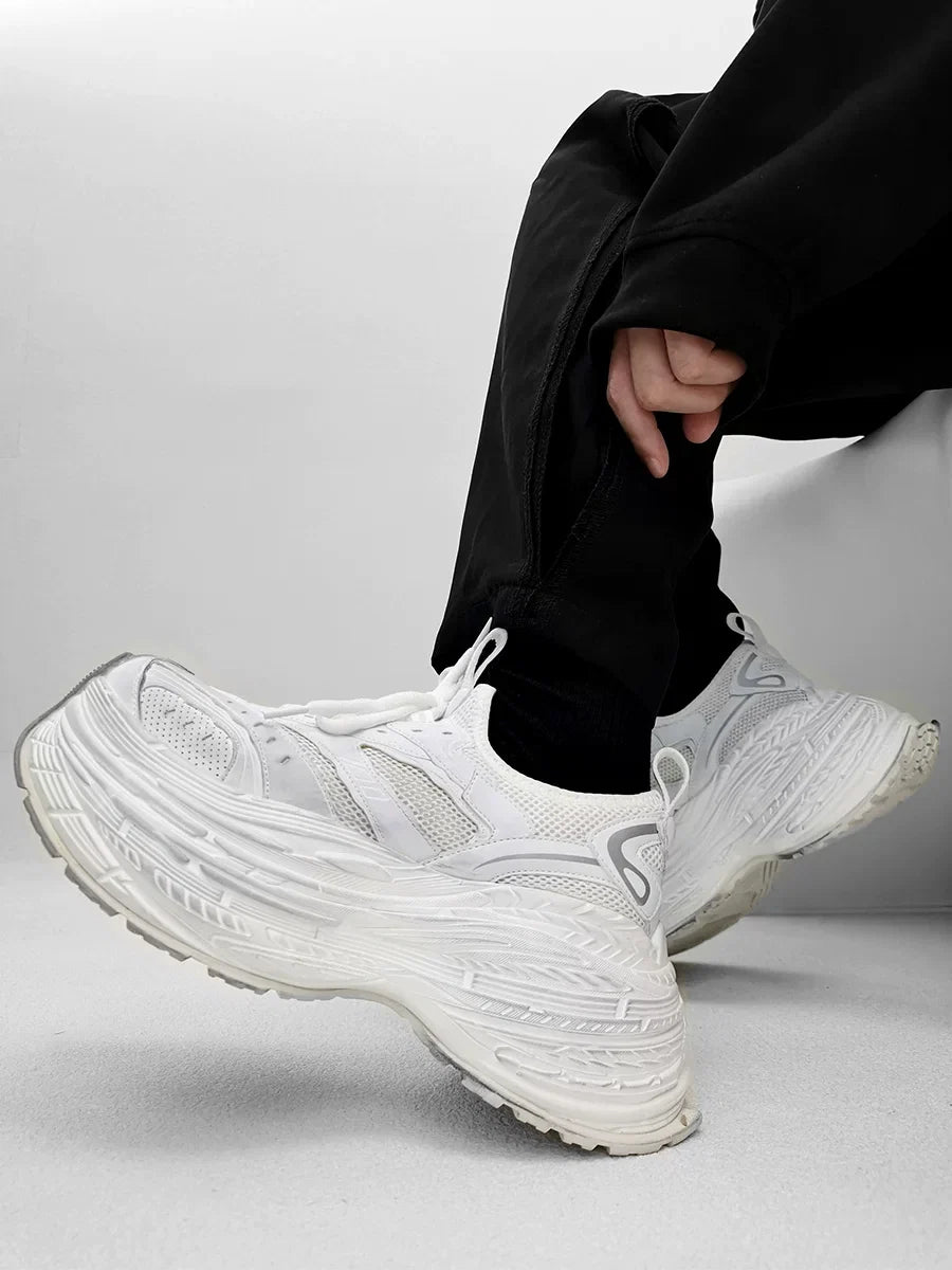 Neon Strata Hyperstack Runners - Skipkicks