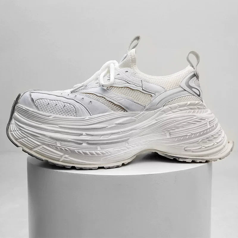 Neon Strata Hyperstack Runners - Skipkicks